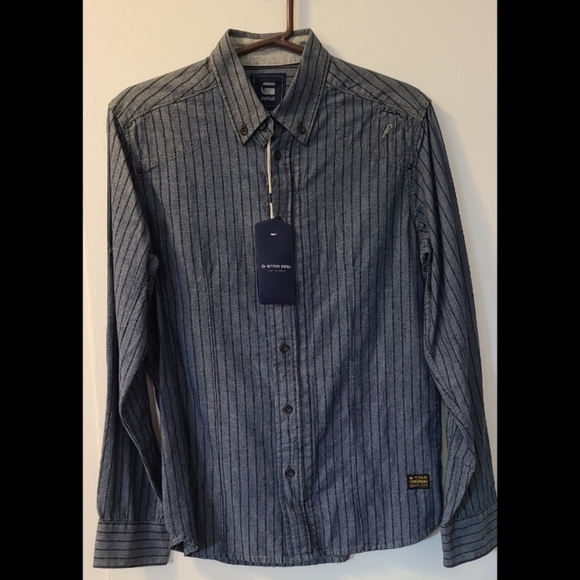 G-Star Other - NWT G-Star raw zippered button dress shirt Size Medium